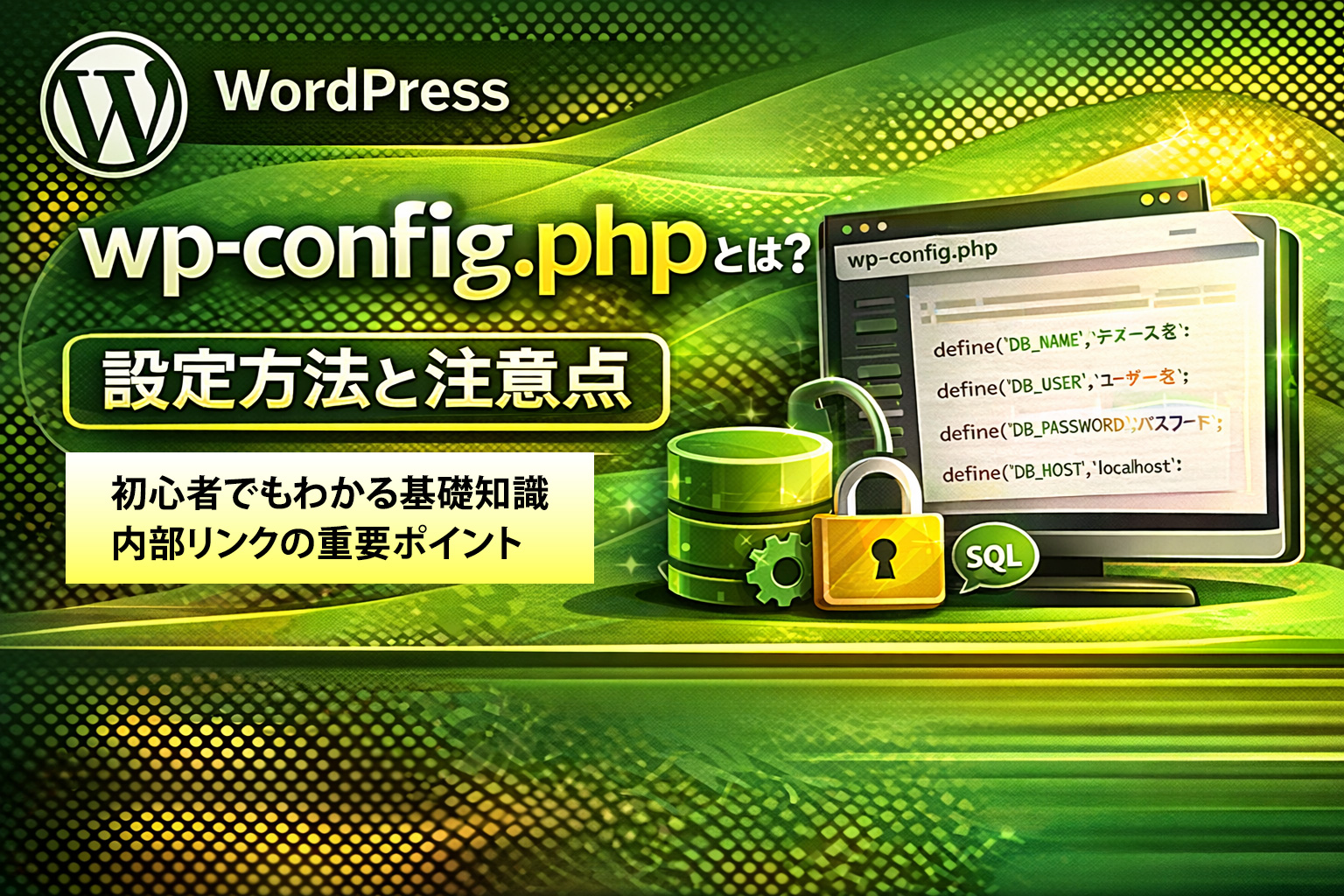 wp-config.phpとは？