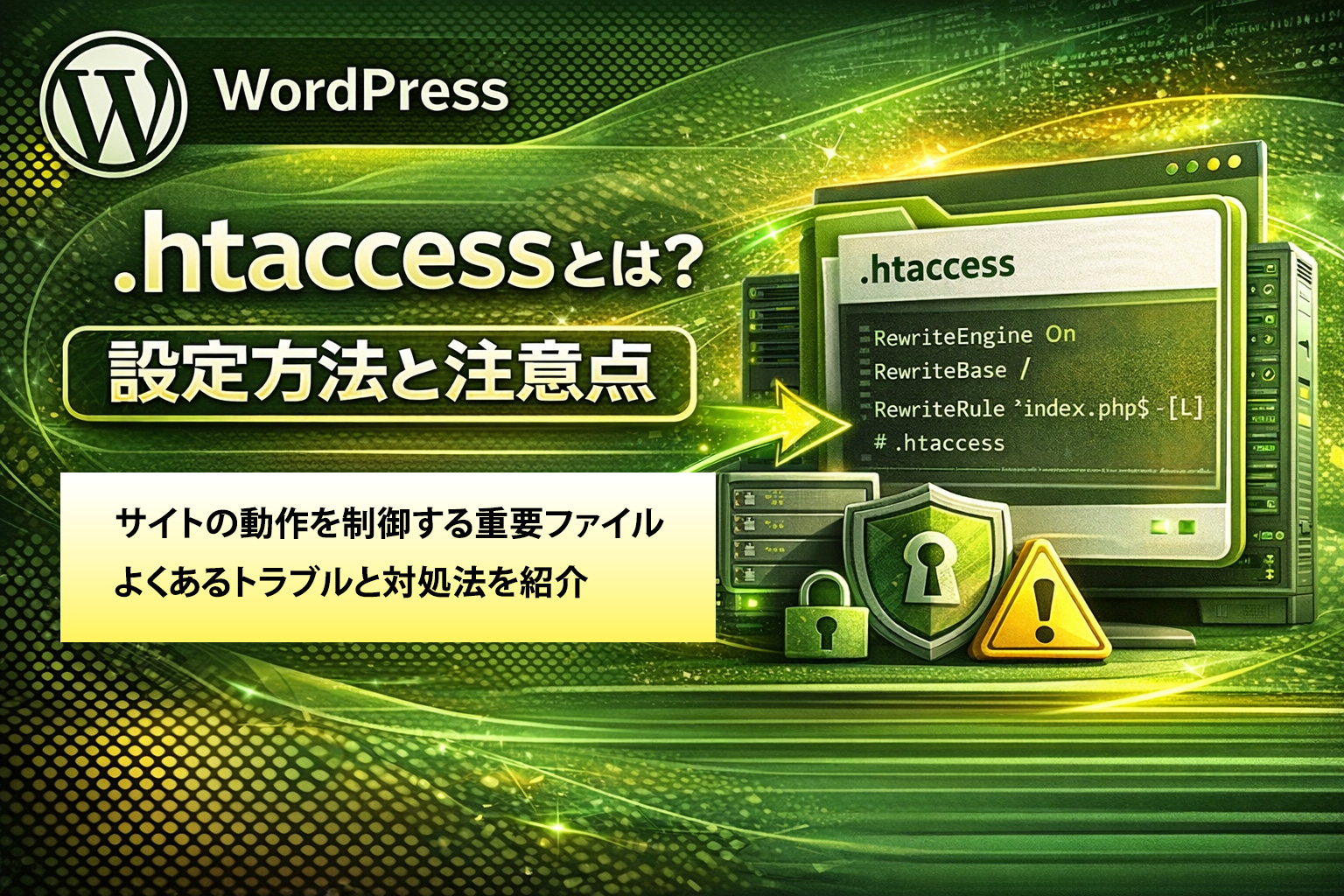 htaccessの設定と解説